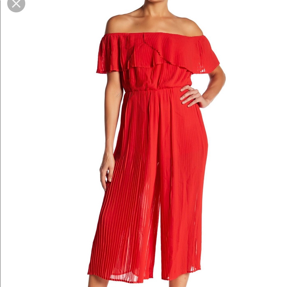 NWT Endless Rose Red Jumpsuit